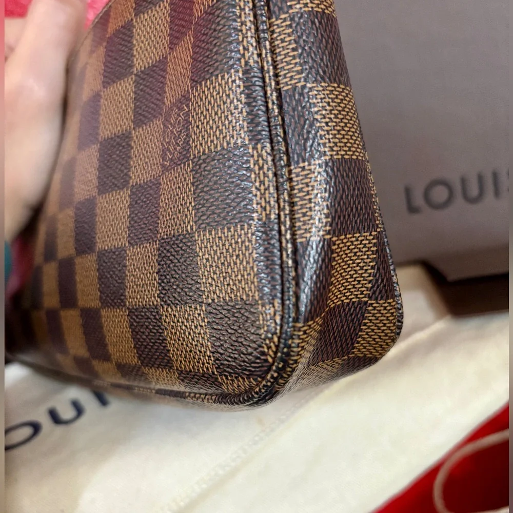 Auth Pochette Accessories NM (2012) Damier Ebene - Picture 10 of 15